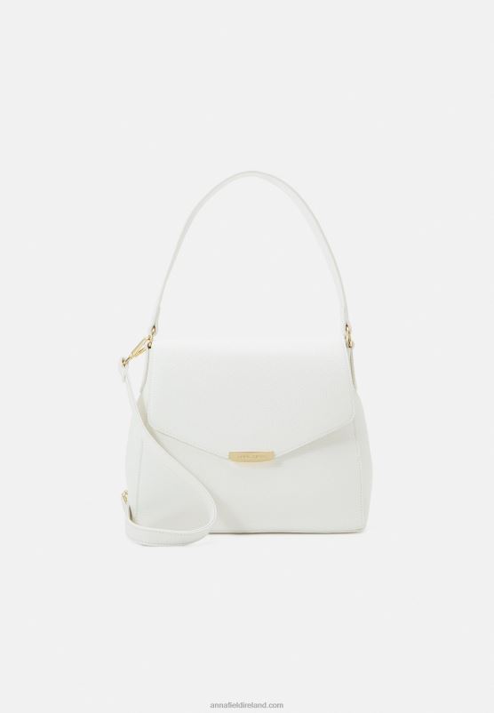 z62t2310_women_anna_field_handbag_off_white.jpg Z62T2310 Women Anna Field Handbag Off-White - Image 1