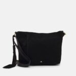 Z62T2335 Women Anna Field Leather Handbag Black