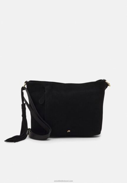 Z62T2335 Women Anna Field Leather Handbag Black