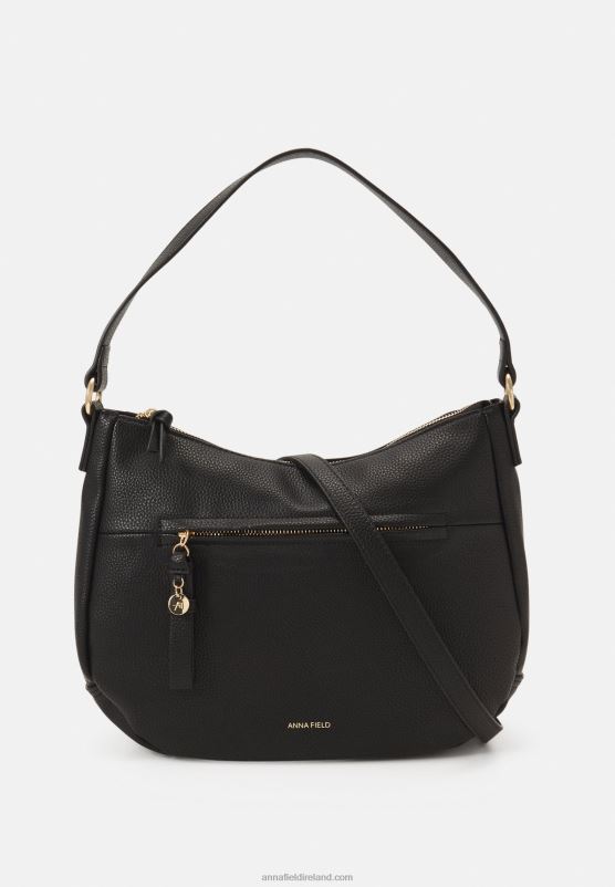 z62t2337_women_anna_field_handbag_black.jpg Z62T2337 Women Anna Field Handbag Black - Image 1