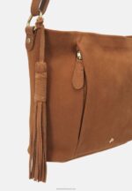 Z62T2344 Women Anna Field Leather Handbag Cognac - Image 4