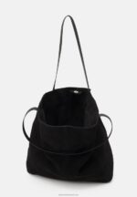 Z62T2349 Women Anna Field Leather Handbag Black - Image 3