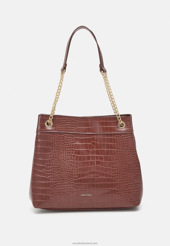 z62t2378_women_anna_field_handbag_brown.jpg Z62T2378 Women Anna Field Handbag Brown - Image 1