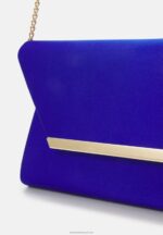 Z62T2425 Women Anna Field Clutch Royal Blue - Image 5