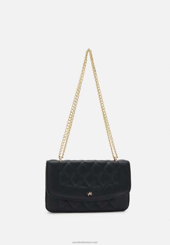 z62t2436_women_anna_field_clutch_black.jpg Z62T2436 Women Anna Field Clutch Black - Image 1