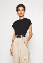 Z62T244 Women Anna Field Basic T-Shirt Black