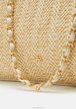 Z62T2463 Women Anna Field Tote Bag Off-White - Image 5