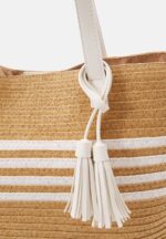 Z62T2466 Women Anna Field Tote Bag White - Image 5
