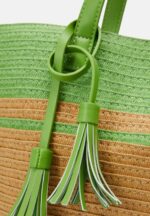 Z62T2477 Women Anna Field Tote Bag Green - Image 4