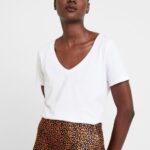 Z62T247 Women Anna Field Basic T-Shirt White