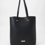 Z62T2484 Women Anna Field Tote Bag Black