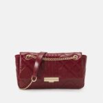 Z62T2505 Women Anna Field Across Body Bag Bordeaux
