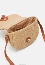Z62T2517 Women Anna Field Across Body Bag Beige/Cognac - Image 3