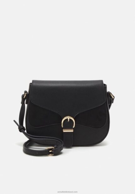 Z62T2520 Women Anna Field Across Body Bag Black