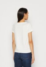 Z62T255 Women Anna Field 3 Pack Basic T-Shirt Dark Yellow/Purple/White - Image 3