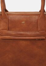 Z62T2562 Women Anna Field Laptop Bag Cognac - Image 5