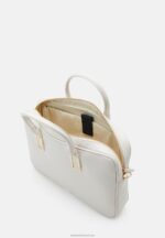 Z62T2570 Women Anna Field Laptop Bag White - Image 3