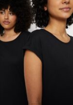 Z62T263 Women Anna Field 3 Pack Print T-Shirt Light Blue/White/Black - Image 3