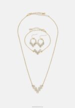 Z62T2653 Women Anna Field Set Earrings Gold-Coloured