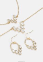 Z62T2653 Women Anna Field Set Earrings Gold-Coloured - Image 3