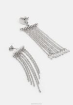 Z62T2663 Women Anna Field 2 Pack Earrings Silver-Coloured - Image 3