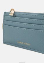 Z62T2664 Women Anna Field Set Business Card Holder Blue - Image 3