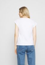 Z62T266 Women Anna Field 3 Pack Basic T-Shirt Black/White/Mottled Light Grey - Image 6