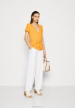 Z62T267 Women Anna Field Blouse Dark Yellow - Image 2