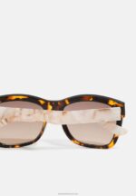Z62T2698 Women Anna Field Sunglasses Brown - Image 3
