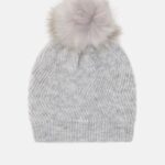 Z62T2708 Women Anna Field Beanie Grey