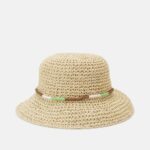 Z62T2722 Women Anna Field Hat Tan/Green