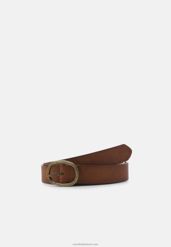 z62t2740_women_anna_field_belt_cognac.jpg Z62T2740 Women Anna Field Belt Cognac - Image 1