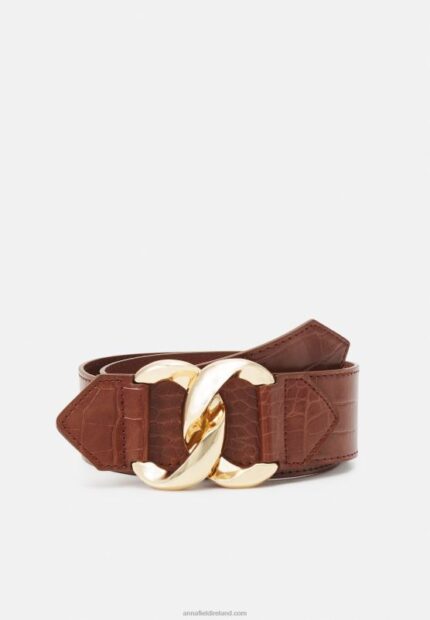 Z62T2776 Women Anna Field Waist Belt Brown