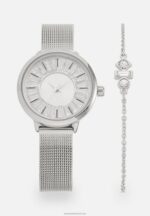 Z62T2785 Women Anna Field Set Watch Silver