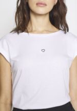 Z62T280 Women Anna Field Basic T-Shirt White - Image 5