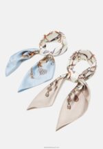 Z62T2835 Women Anna Field 2 Pack Foulard Blue/Pink
