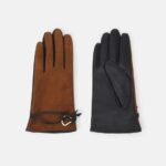 Z62T2856 Women Anna Field Gloves Black/Brown