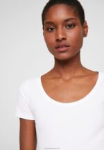 Z62T293 Women Anna Field 2 Pack Basic T-Shirt Black/White - Image 5