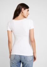 Z62T312 Women Anna Field 3 Pack Basic T-Shirt White/Black/Dark Grey - Image 3