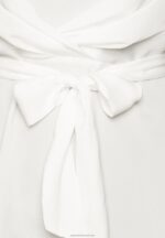 Z62T323 Women Anna Field Print T-Shirt Off-White - Image 5