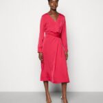 Z62T32 Women Anna Field Cocktail Dress Party Dress Red