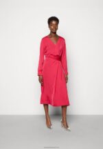 Z62T32 Women Anna Field Cocktail Dress Party Dress Red