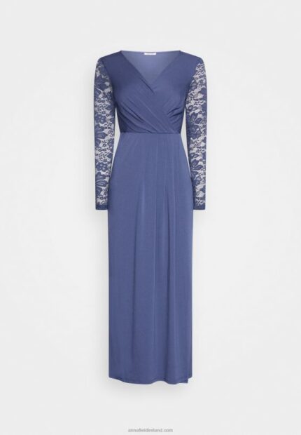 Z62T34 Women Anna Field Cocktail Dress Party Dress Blue