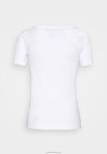 Z62T350 Women Anna Field Basic T-Shirt White - Image 10