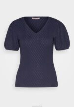 Z62T356 Women Anna Field Blouse Dark Blue - Image 5