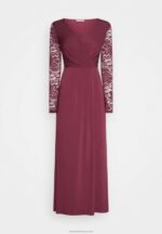 Z62T35 Women Anna Field Cocktail Dress Party Dress Purple