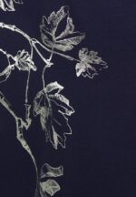 Z62T362 Women Anna Field Print T-Shirt Dark Blue - Image 5
