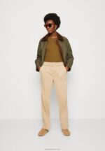 Z62T368 Women Anna Field Print T-Shirt Khaki - Image 2