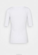 Z62T376 Women Anna Field Basic T-Shirt White - Image 2