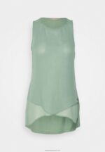 Z62T389 Women Anna Field Top Light Green - Image 4